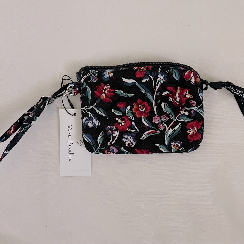 Vera Bradley clip and zip Mini Pouch